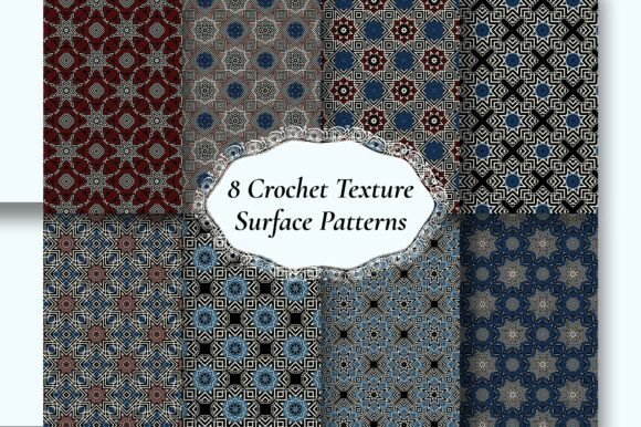 8 Geometric Tribal Texture Bundle Pack