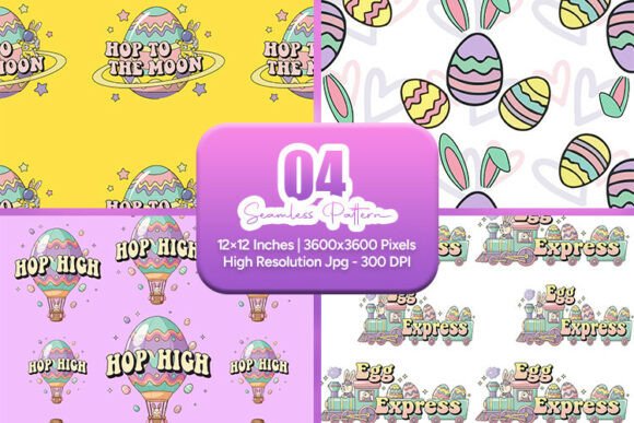Cute Easter Egg Bunny Seamless Pattern: A Creative Springtime Essential