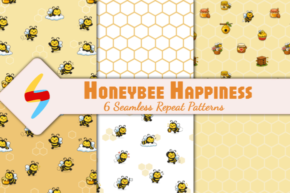 Honeybee Happiness Seamless Pack