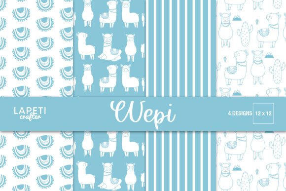 Llama Digital Paper Pack: Creative Solutions for Crafting and Design