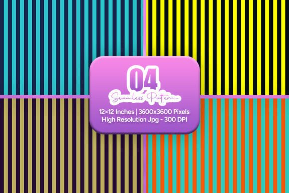 Modern Stripe Seamless Pattern Bundle