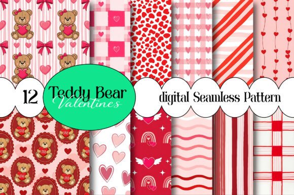Teddy Bear Valentine’s Seamless Pattern: A Strategic Tool for Creative Expression